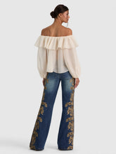 Load image into Gallery viewer, Off Shoulder Ruffle Blouse