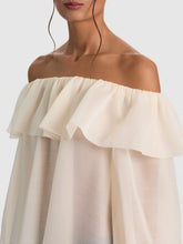 Load image into Gallery viewer, Off Shoulder Ruffle Blouse