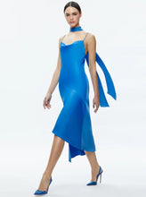 Load image into Gallery viewer, Asymmetrical Slip Scarf Dress