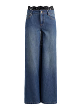 Load image into Gallery viewer, Lace Trim Jean