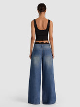 Load image into Gallery viewer, Lace Trim Jean
