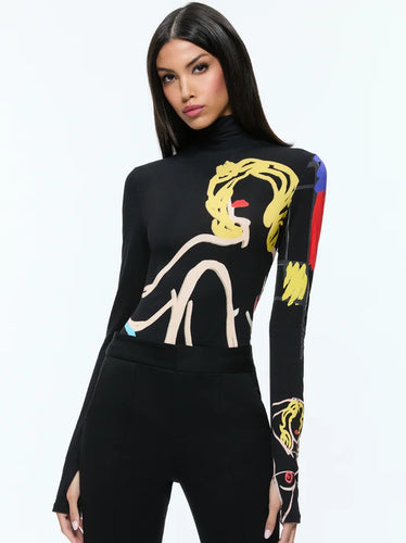 A+O X Tom Wesselmann Long Sleeve Turtleneck Top