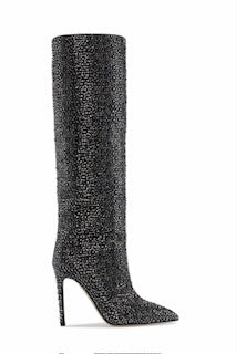 Crystal Embellished Stiletto Boot