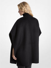 Load image into Gallery viewer, Double Face Wool Blend Cape