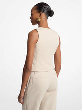 Load image into Gallery viewer, Linen and Cotton Twill Vest
