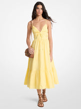 Load image into Gallery viewer, Cotton Poplin Midi Dress