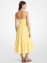 Load image into Gallery viewer, Cotton Poplin Midi Dress