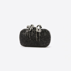 Black Chainmail Clutch Bag