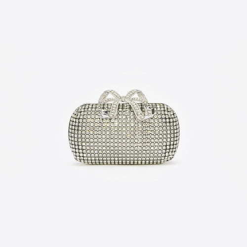 Silver Chainmail Clutch Bag