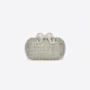 Silver Chainmail Clutch Bag