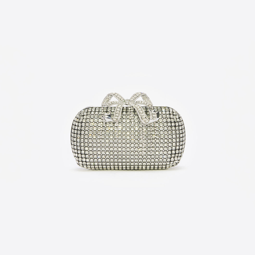 Silver Chainmail Clutch Bag