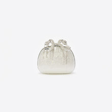 Load image into Gallery viewer, Champagne Rhinestone Clutch Bag