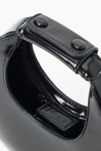 Load image into Gallery viewer, Mini Moon Bag Black Polished