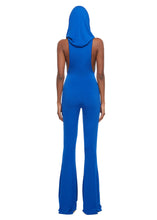 Load image into Gallery viewer, Hooded Maxi Flared Jumpsuit