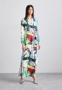 A+O X BASQUIAT Maxi Shirt Dress