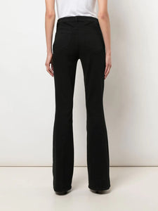 High-rise flared jeans