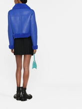 Load image into Gallery viewer, Faux fur-trim jacket
