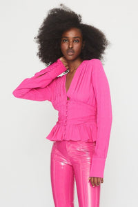 Tracy Top Fuchsia