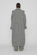 Load image into Gallery viewer, Sparkly Houndstooth Oversized Coat