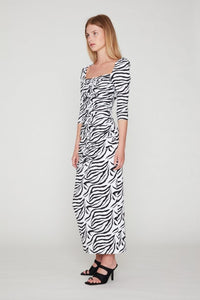 Freya Dress Zebra